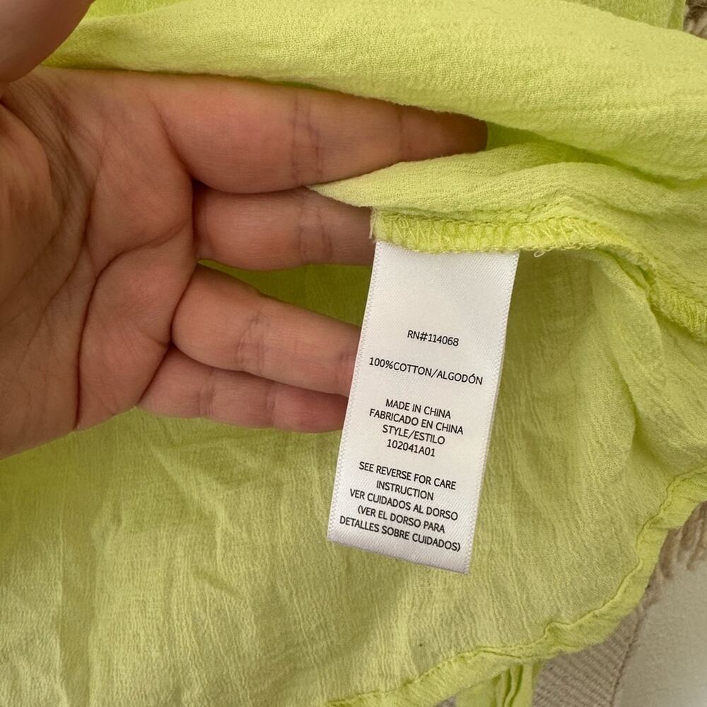 Love Whit Citron Ruffle Blouse - Picture 4 of 6